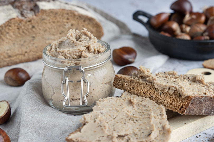 vegane Maronencreme als Aufstrich