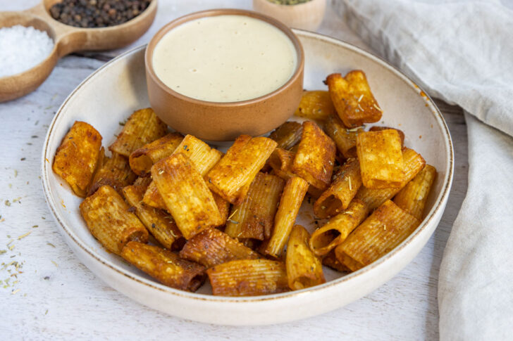 Nudelchips aus dem Backofen