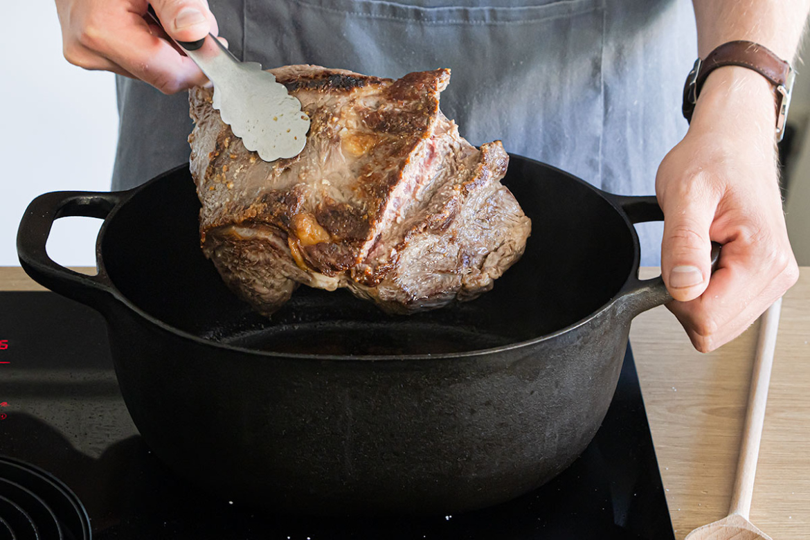 Rinderbraten schmoren So wird er richtig zart Rezept