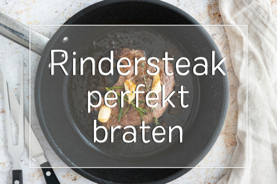 Rindersteak in Pfanne braten
