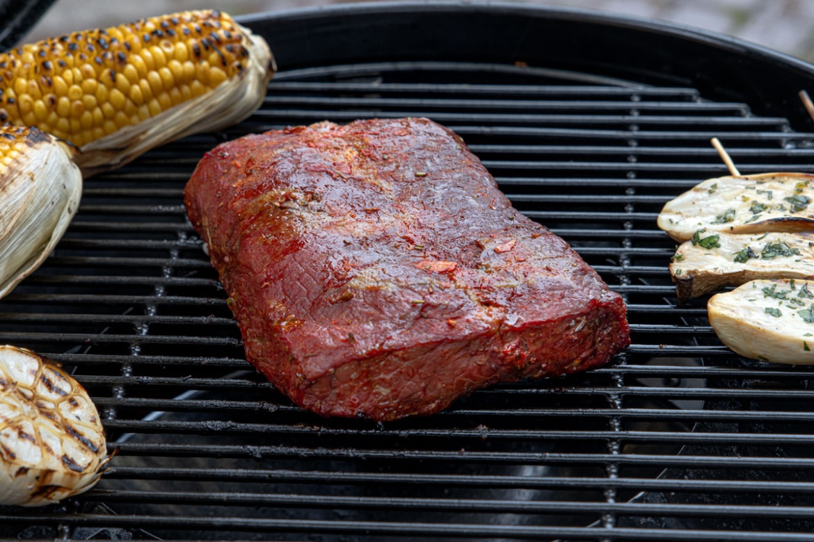 Roastbeef Grillen Am Stuck