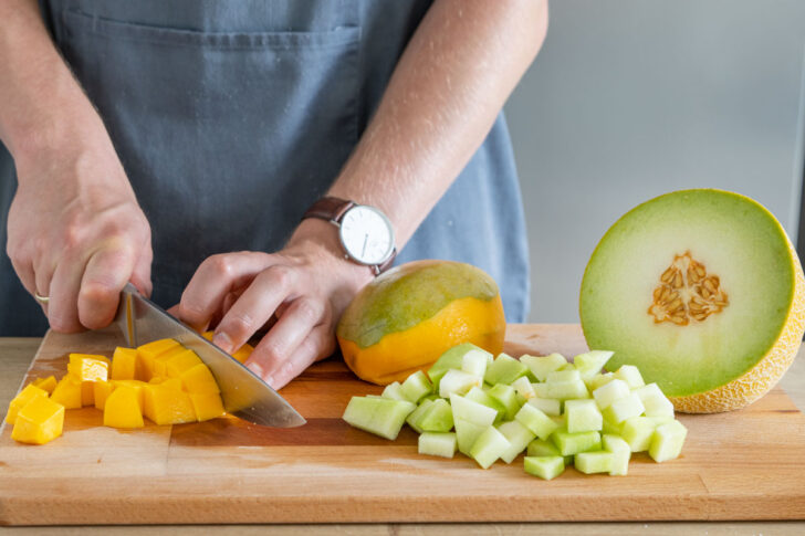 Mango schneiden