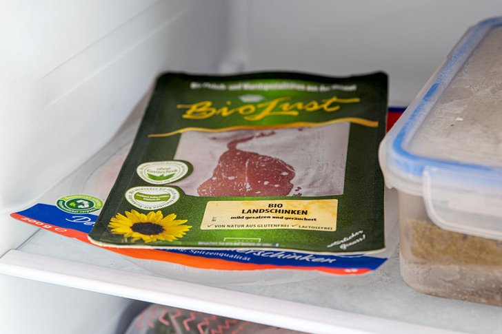 abgepackte Wurst einfrieren
