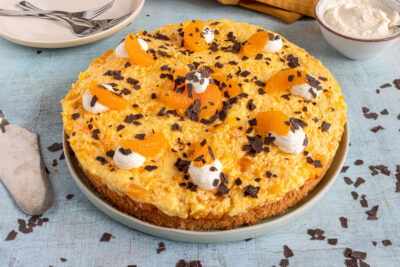 Schütteltorte mit Mandarinen