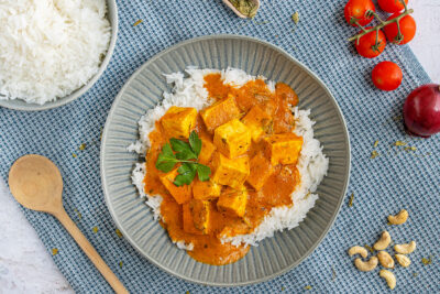 Indisches Shahi Paneer Curry