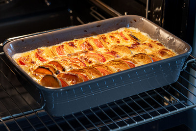 Süßkartoffelauflauf im Backofen