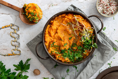 Veganes Süßkartoffelpüree