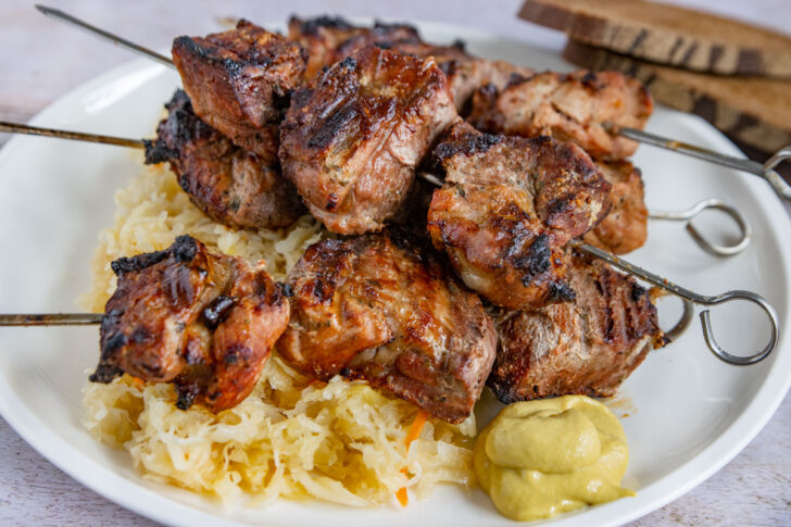 Gegrillter Thüringer Mutzbraten