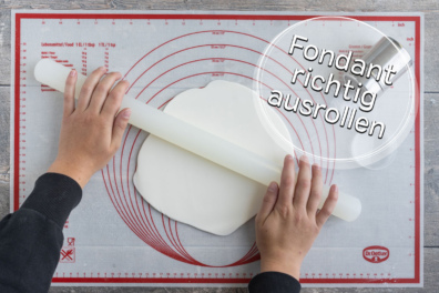 Fondant richtig ausrollen