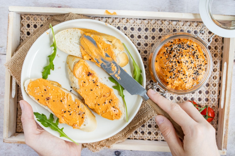 Tomatenbutter mit Tomatenmark