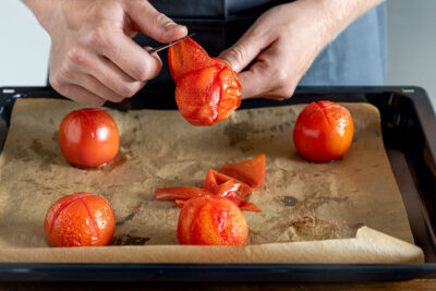 Tomaten häuten