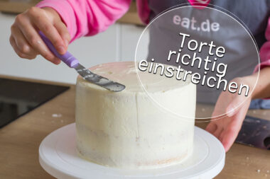 Torte-einstreichen