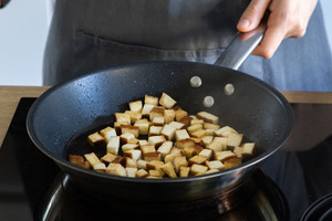 Räuchertofu anbraten