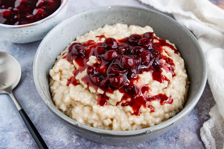 Veganer Milchreis mit Hafermilch