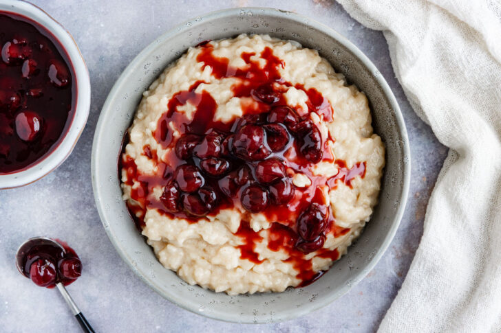Veganer Milchreis mit Hafermilch