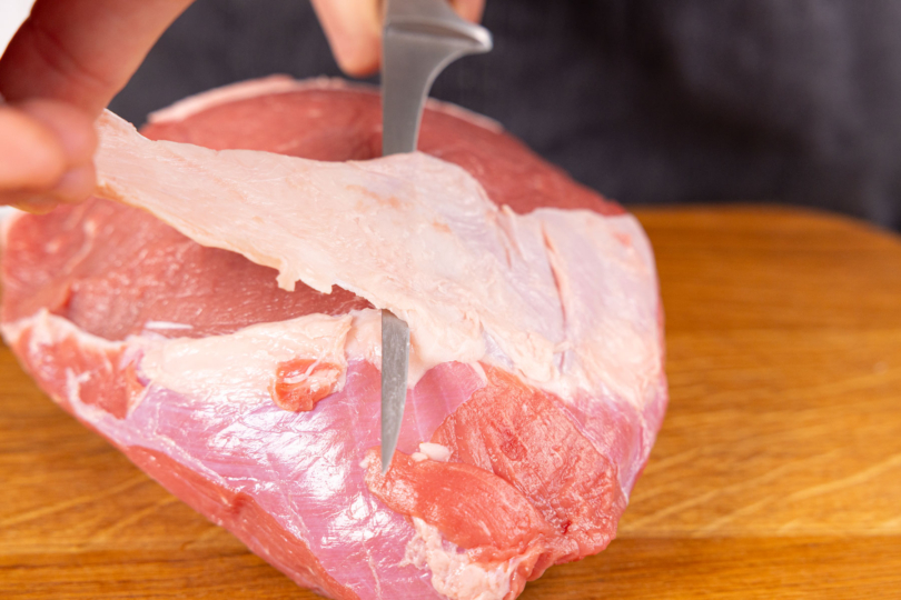 Fleisch parieren