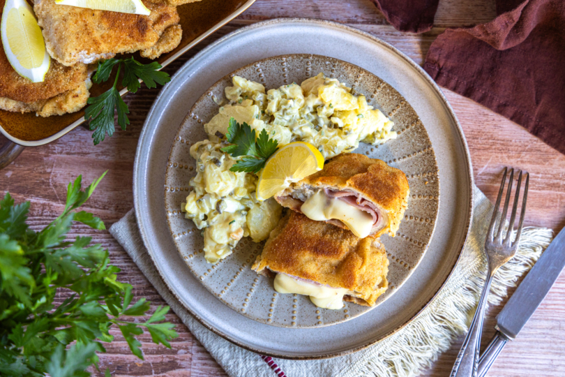 Cordon Bleu vom Schwein richtig braten
