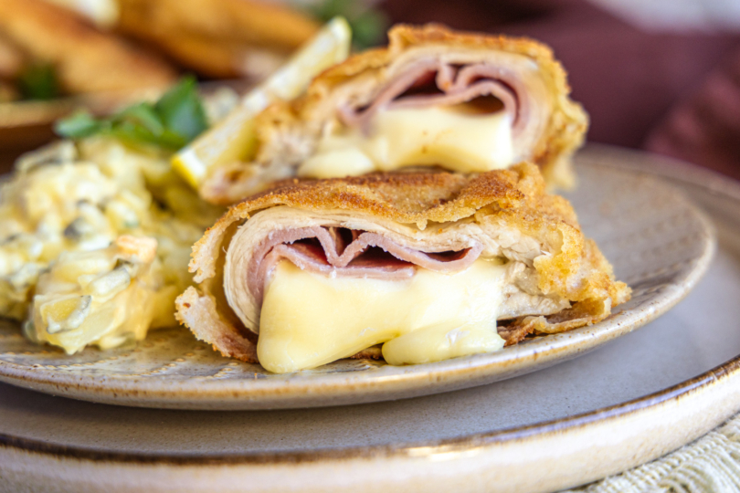Cordon Bleu vom Schwein richtig braten