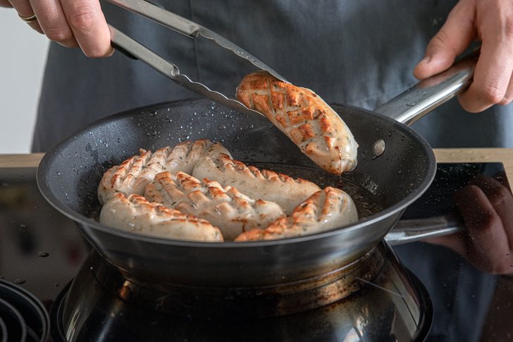Weißwurst braten