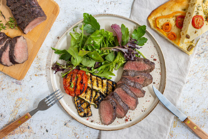Gegrillter Rehrücken