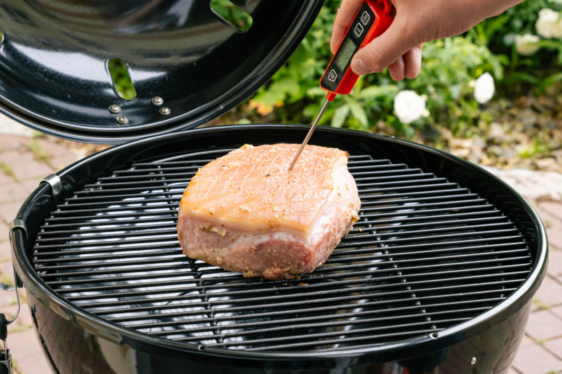 Kerntemperatur im Fleisch messen