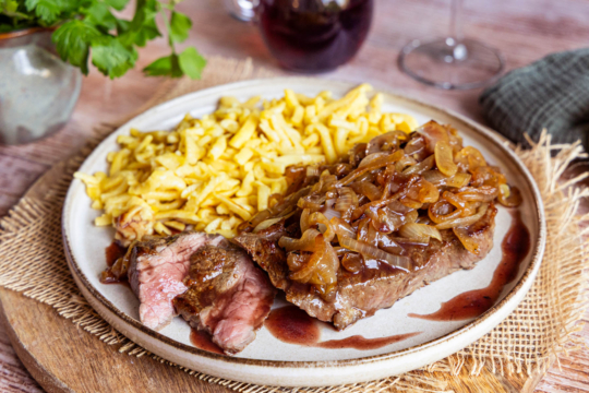 Schwäbischer Zwiebelrostbraten