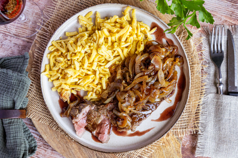 Schwäbischer Zwiebelrostbraten