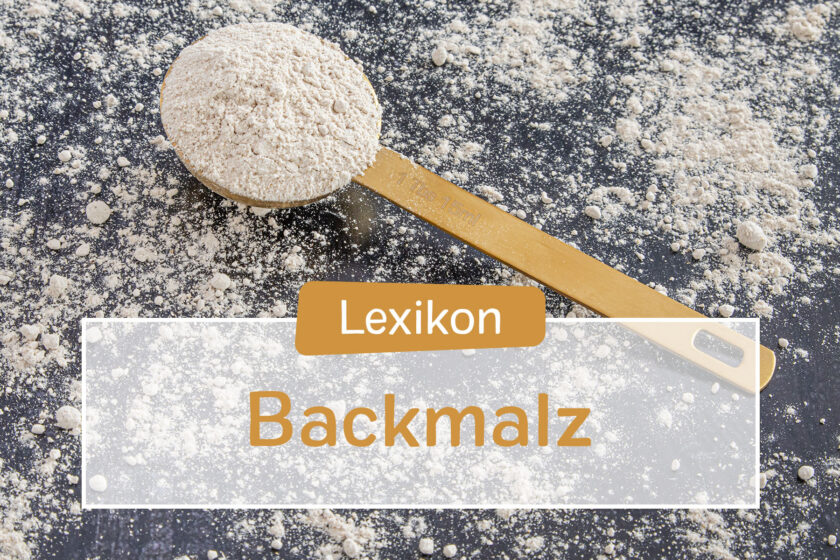 Lebensmittel Backmalz - Titel