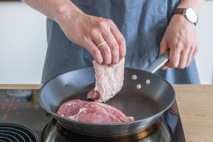 Entenbrust mit der Fettseite anbraten