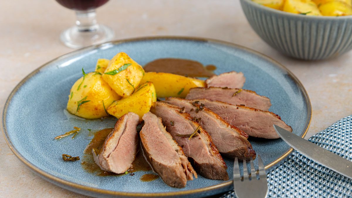 Zarte Gänsebrust Sous-Vide gegart | Rezept - eat.de