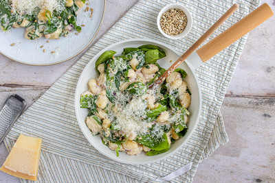 Gnocchi mit Spinat