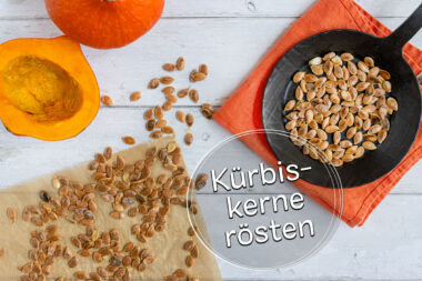 Kürbiskerne rösten