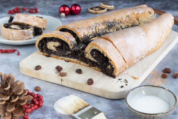 Mohnstollen backen