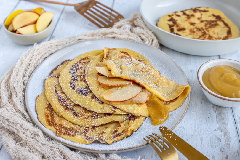 Süße Pfannkuchen nach Omas Rezept