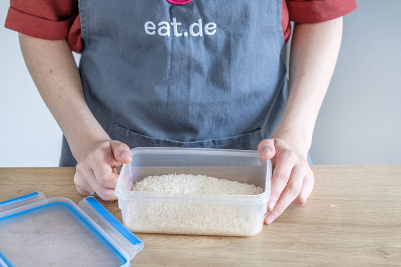 Wunderbar Reis Einfrieren Gekocht Bild