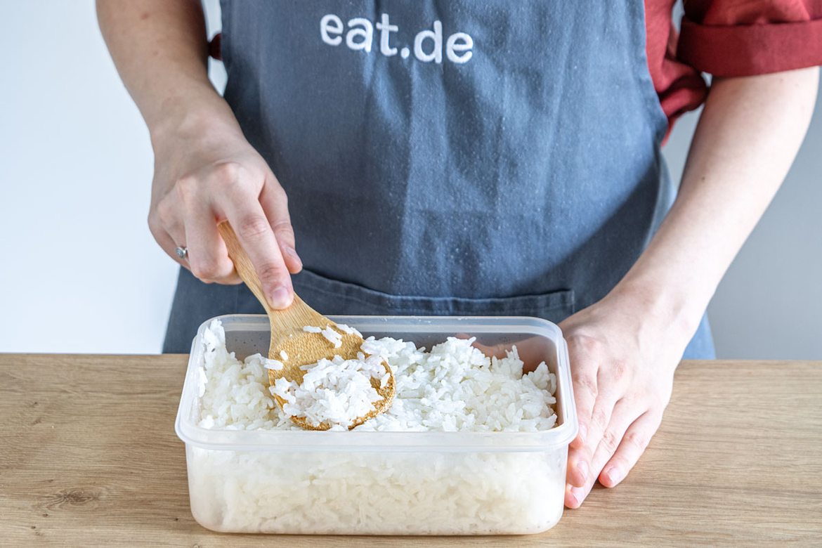 Wunderbar Reis Einfrieren Gekocht Bild