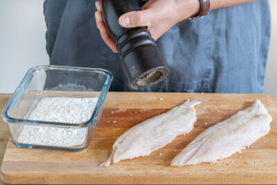 Fisch würzen