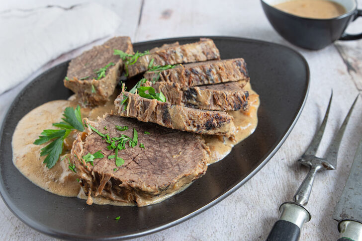 Sauerbraten in Buttermilch