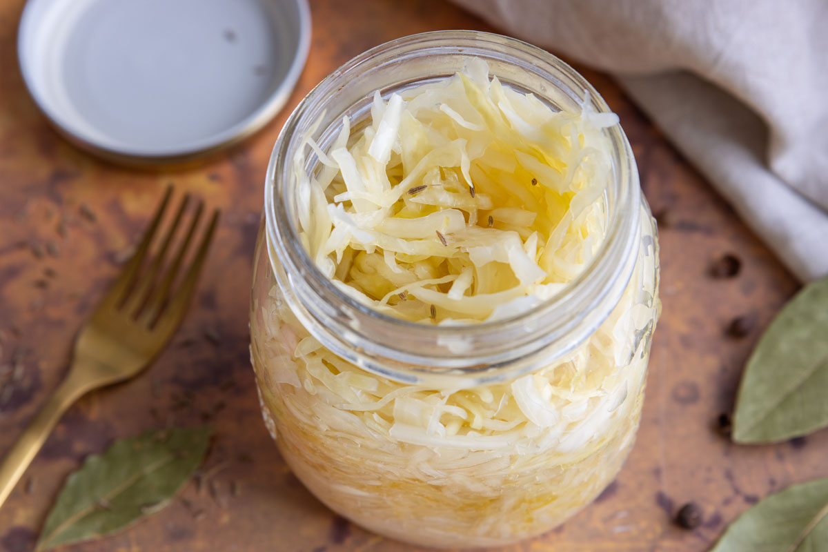 Sauerkraut im Glas selber machen