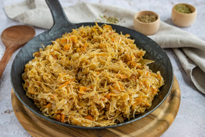 Geschmortes Sauerkraut