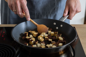 Räuchertofu anbraten