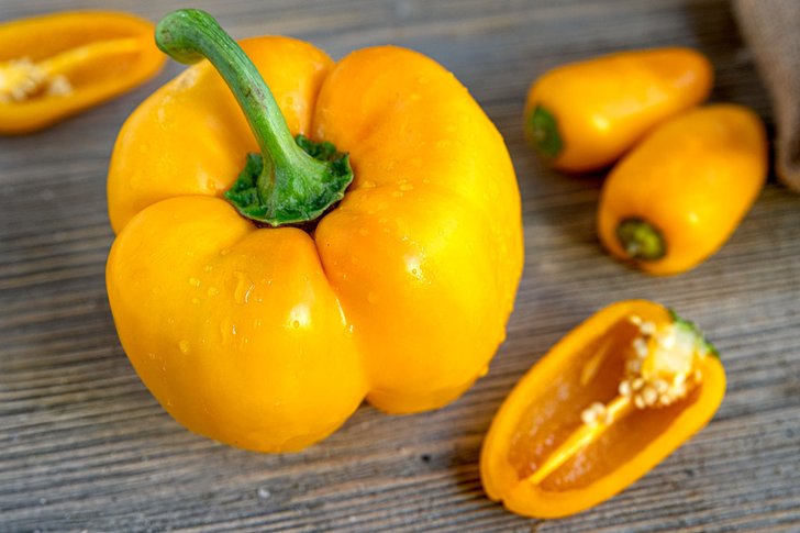 gelbe Paprika