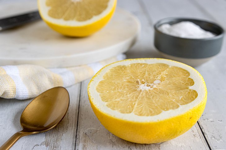 Grapfruits gehören zu den gelben Früchten