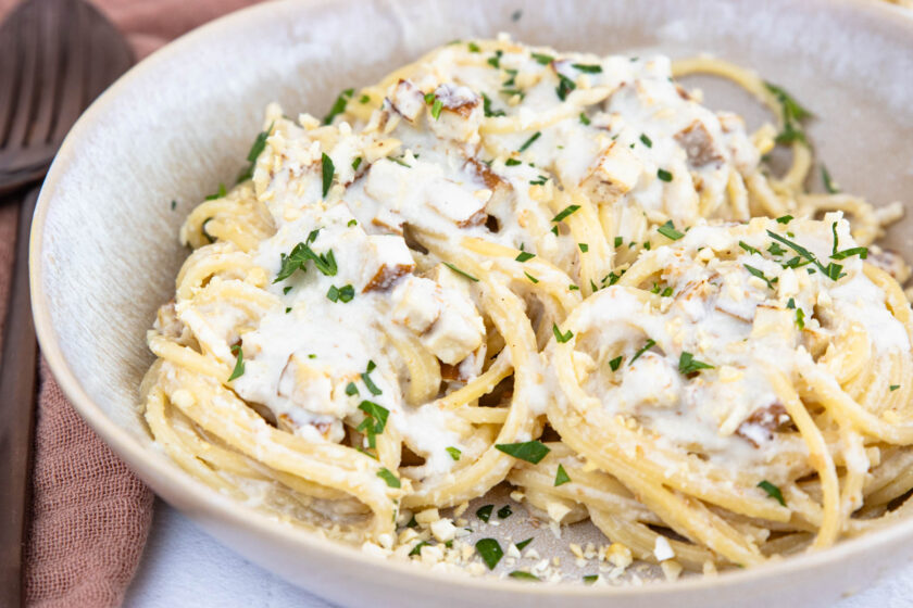 Vegane Spaghetti Carbonara