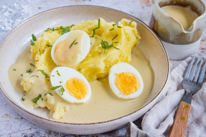 Eier in Senfsoße nach Omas Rezept