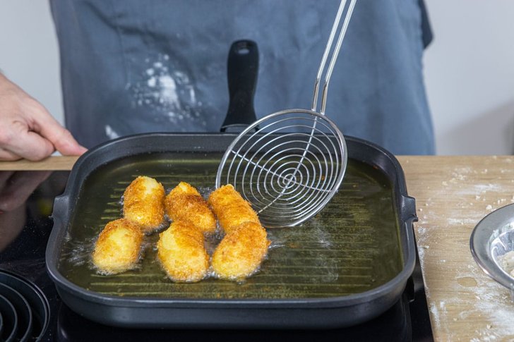 Kroketten ausbacken