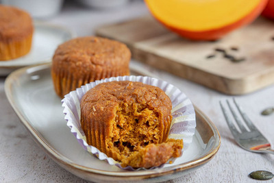 vegane Kürbismuffins