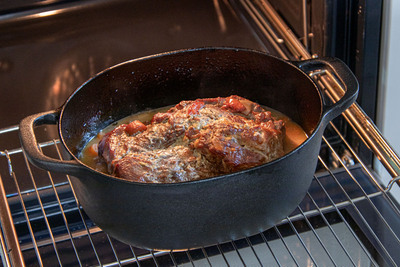 Schweinenackenbraten im Backofen