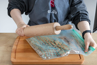 Spekulatius klein klopfen