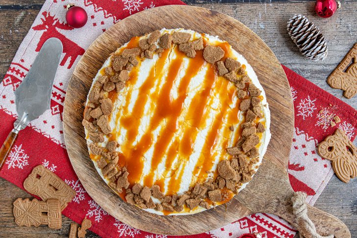 Spekulatius Cheesecake ohne Backen